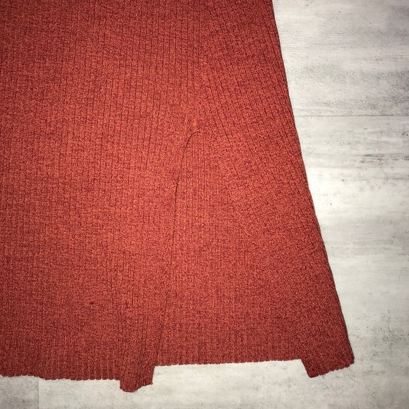 BCBG Braiden Marled Rib Knit Cold Shoulder Dress - Picture 13 of 14